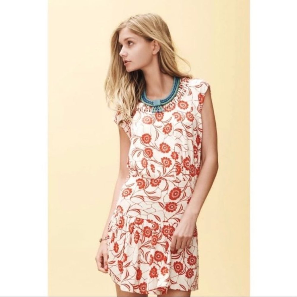 Anthropologie Leifnotes Scattered Stellata Dress
